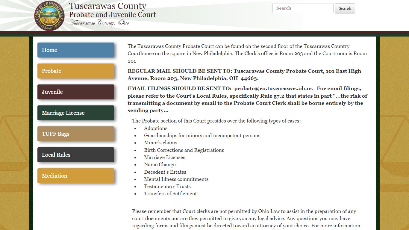 Tuscarawas County Probate Court